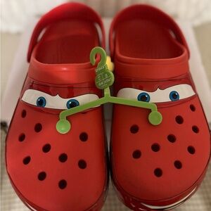CROCS Kids Red Character Slippers
